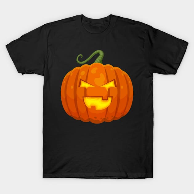 Sinister pumpkin T-Shirt by DaKoArt